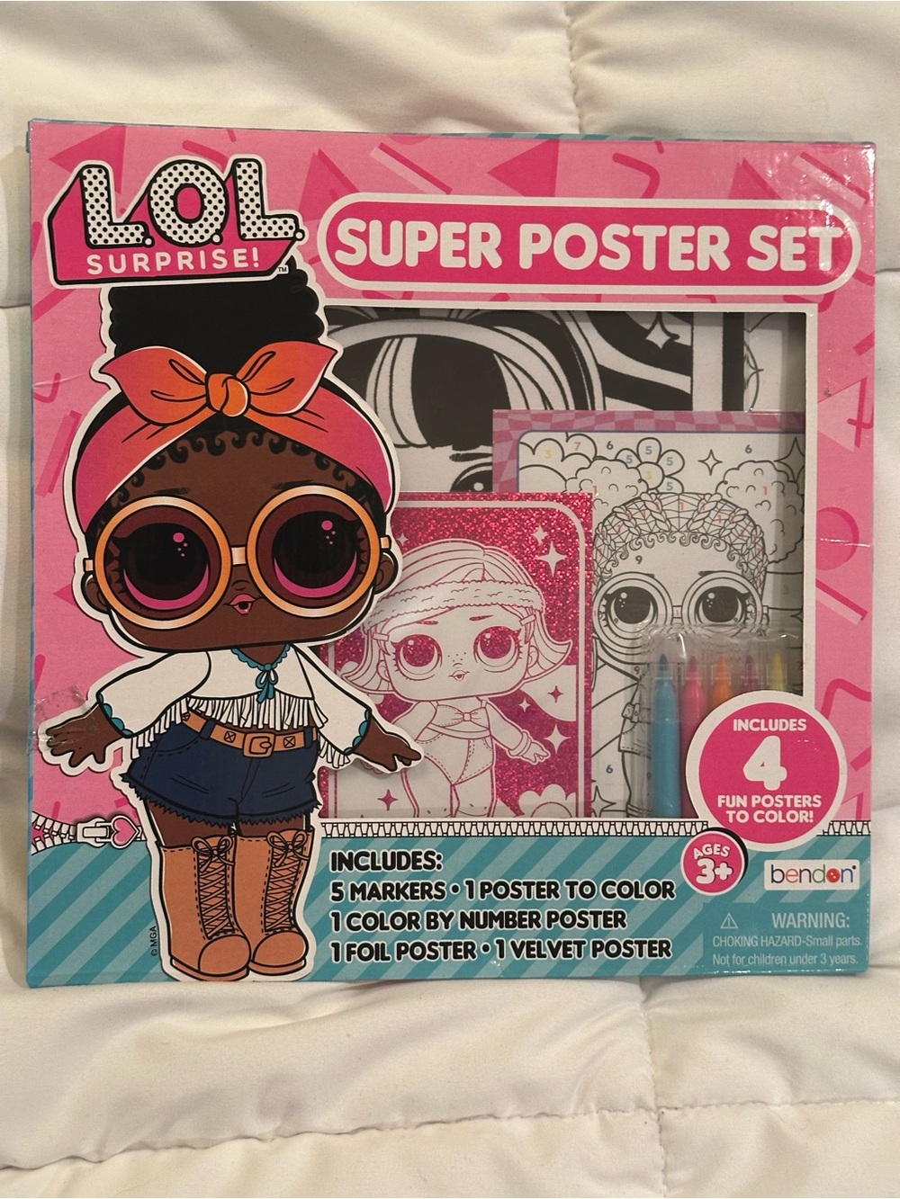 💥 $5 if bundled - L.O.L. Surprise! Super Poster Set - NWT